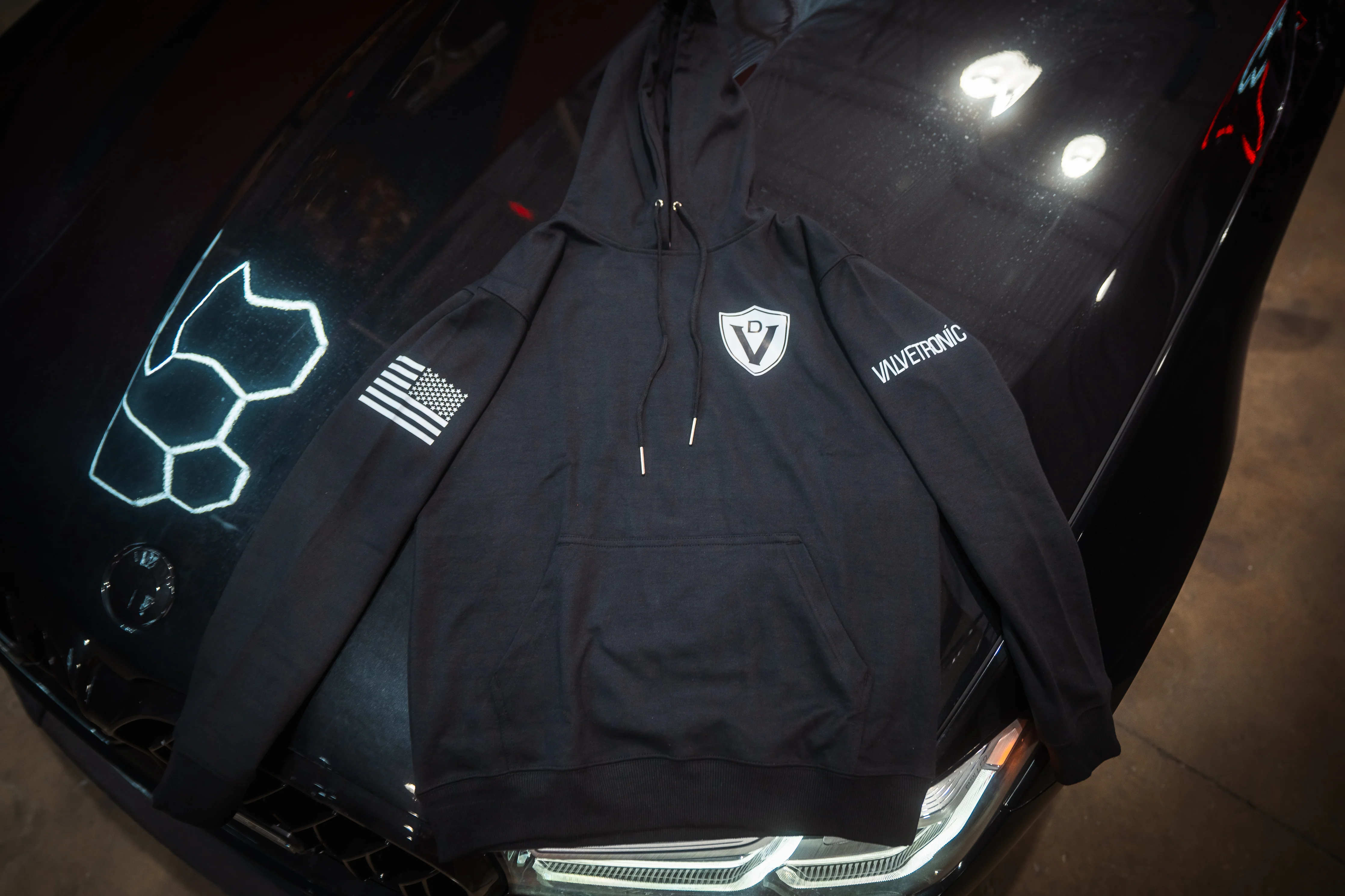 Valvetronic Safety Car Graphic Hoodie - Image 8